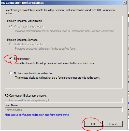 Terminal Server Configure Broker