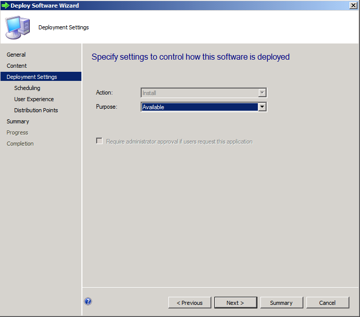 EXE deployments SCCM