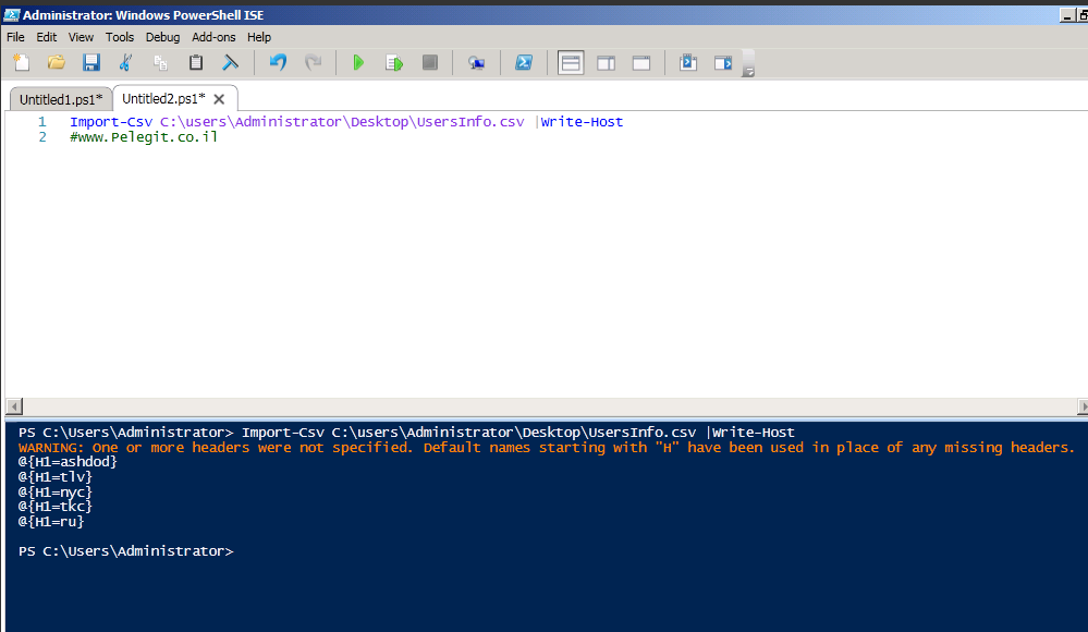 Powershell_write-host