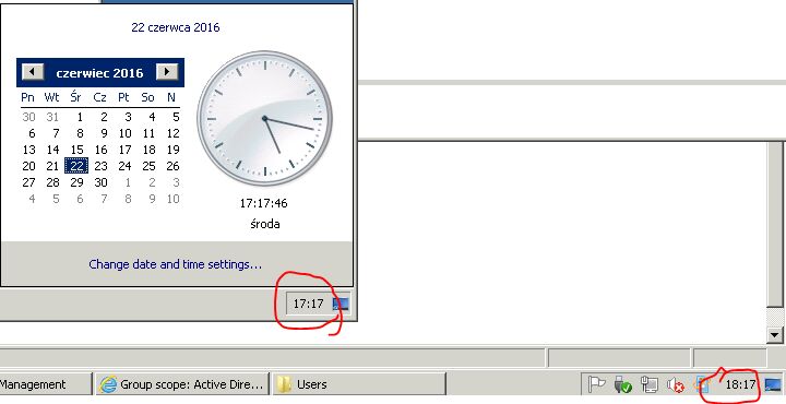 Redirect time zone GPO