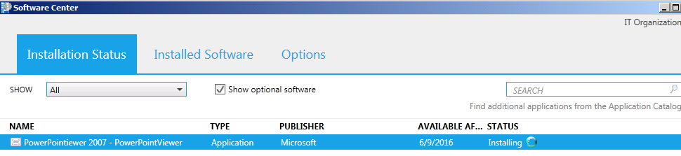 deploy EXE FILE THROUGH SCCM