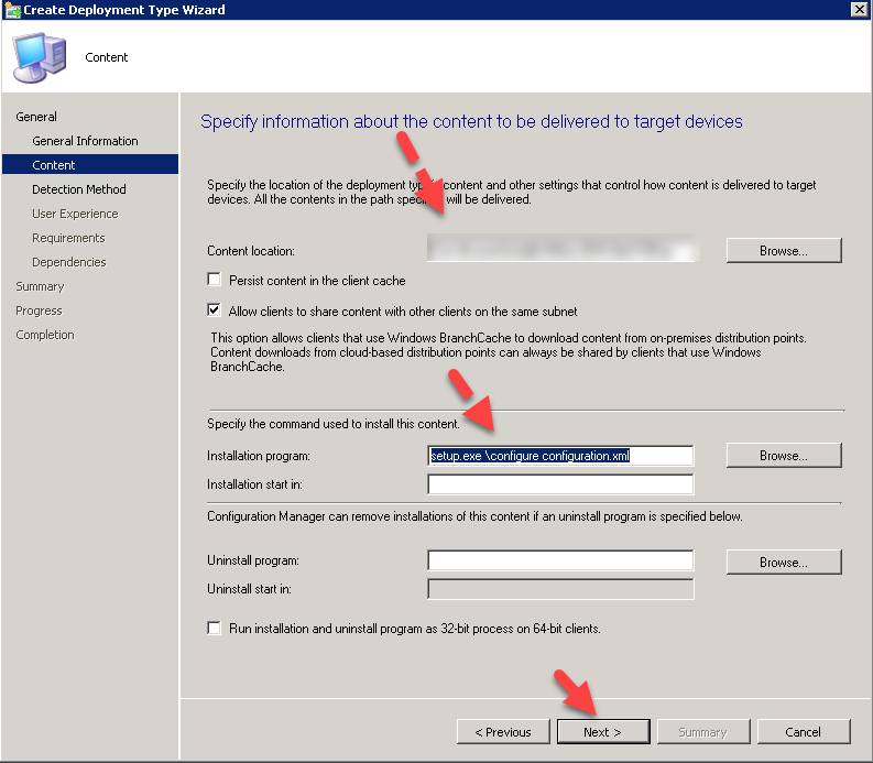 Deploy Office 2016 Click To Run via SCCM