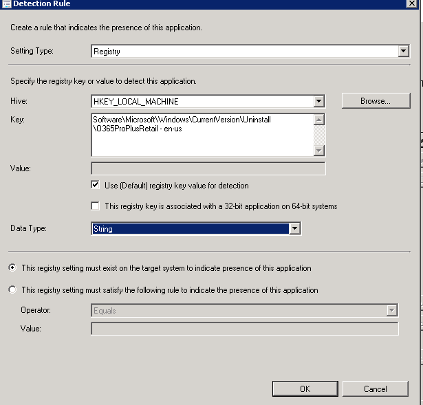 Deploy Office 2016 Click To Run via SCCM