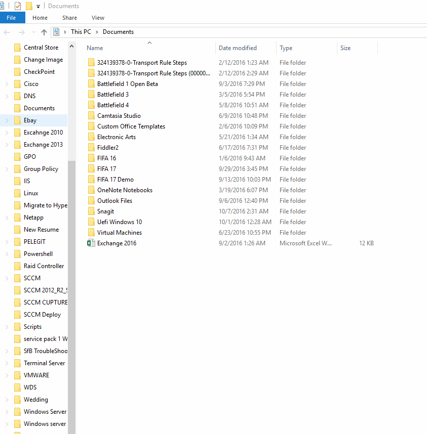 Windows 10 Storage