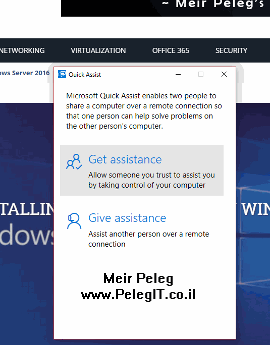 quick-assist-windows-10