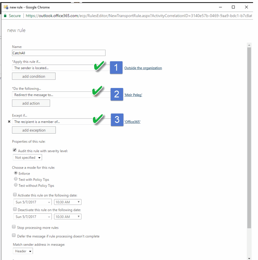 Office365Rule