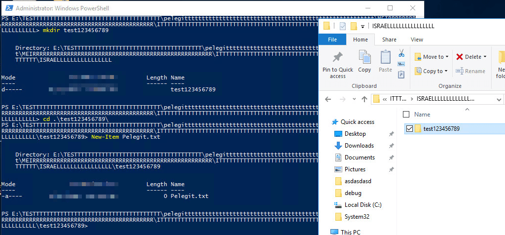 long path tool windows server 2012