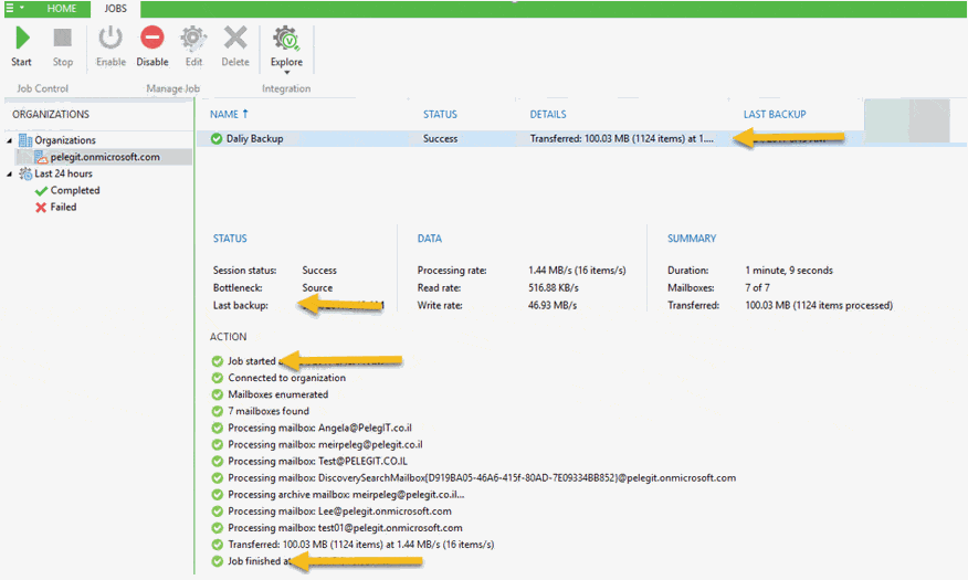 veeam office 365 storage calculator