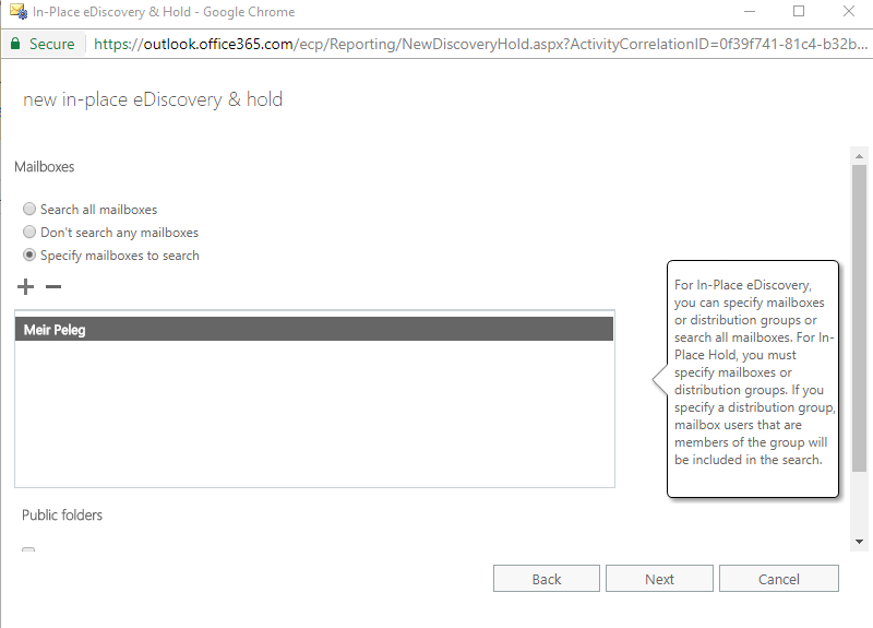 Ediscovery Office 365