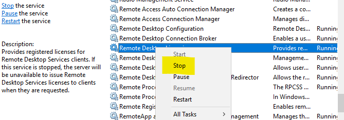 setup remote desktop server 2016 keep getting temp profiles