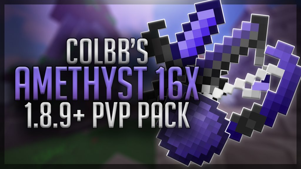 Amethyst PvP Resource Packs 1.8.9 - Minecraft PvP Texture Packs