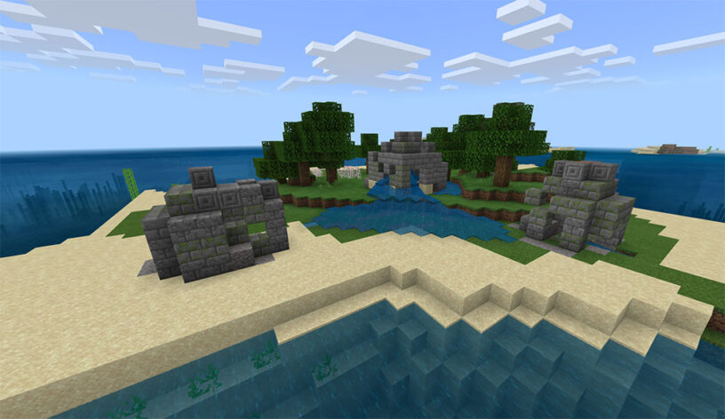 Top 6 Best Bedrock Survival Island Seeds 1 16 5 For Minecraft In 21