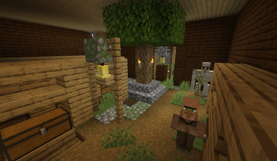 Village Spawns Inside Mansion