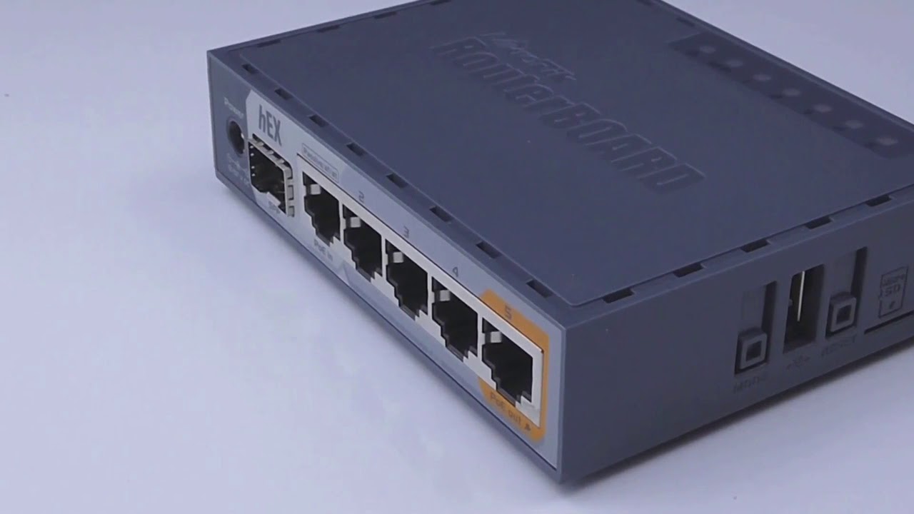 How to factory reset MikroTik RouterBOARD hEX S (RB28iGS) router