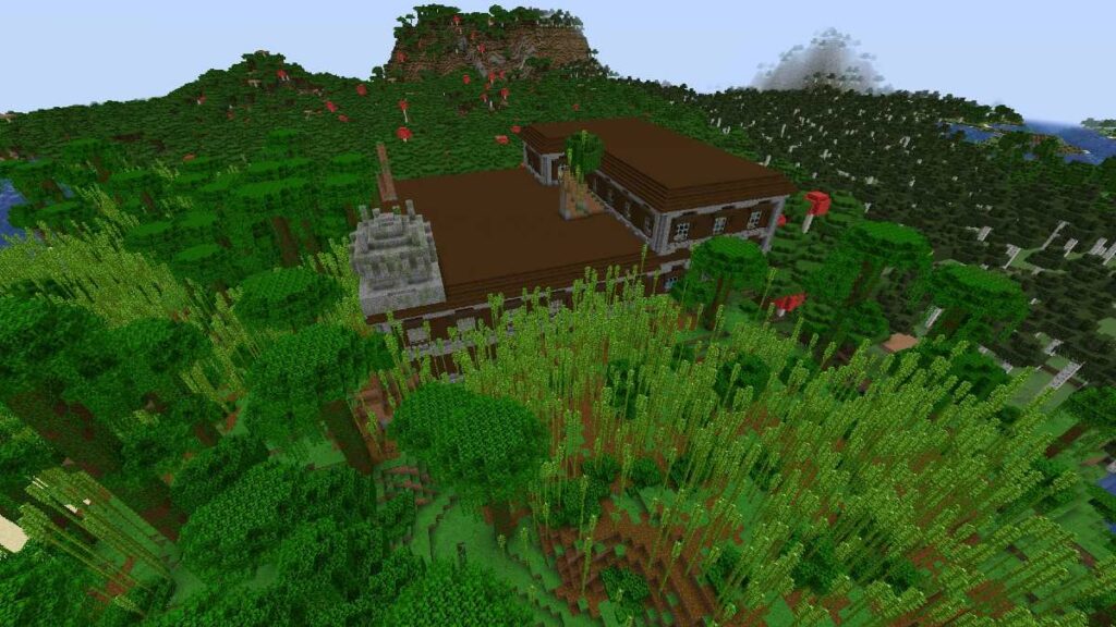 The Temple Hat - Top 10 Best Java Woodland Mansion Seeds 1.16.5 |1.17 | 1.18.2 for Minecraft 