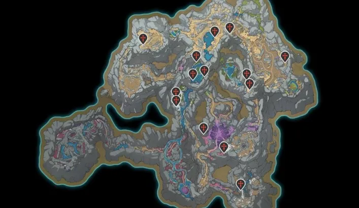 Genshin Impact 2.6 Time Trials - All 14 locations in The Chasm

